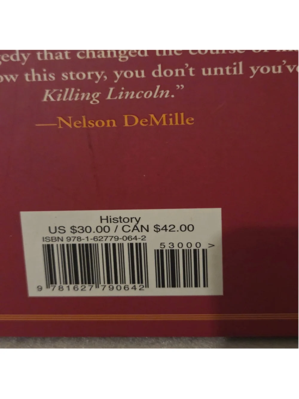 Killing England by Bill O'Reilly Hardcover Book, Black and Red, One Size